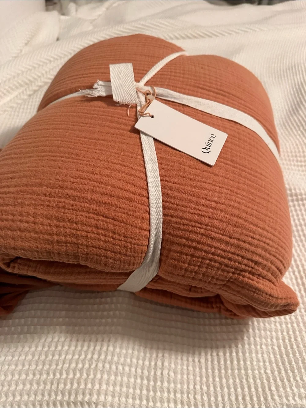 Quince Cotton Gauze Quilt in Sedona